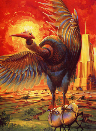 Illustration for article titled The pulpy skyscapes of John Berkey